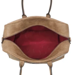 Wimona Amsterdam Weekend/Reistas Taupe -Goedkope Koffert Rein Winkel image 4122