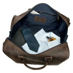 Leonhard Heyden Salisbury Travel Bag Brown 9 Leonhard Heyden Salisbury Travel Bag Brown -Goedkope Koffert Rein Winkel image 4145