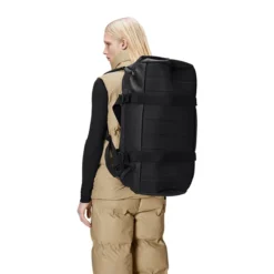 Rains Texel Duffel Bag W3 Black 11 Rains Texel Duffel Bag W3 Black -Goedkope Koffert Rein Winkel image 415