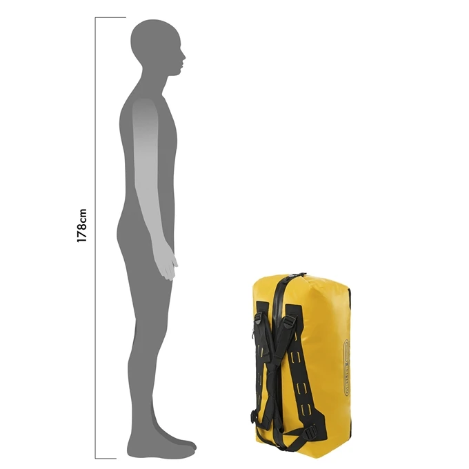 Ortlieb Duffle 85L Sun-yellow/black 2 Ortlieb Duffle 85L Sun-yellow/black - Afbeelding 2