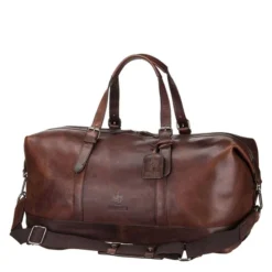 Leonhard Heyden Roma Travel Bag Dark Brown 10 Leonhard Heyden Roma Travel Bag Dark Brown -Goedkope Koffert Rein Winkel image 4486