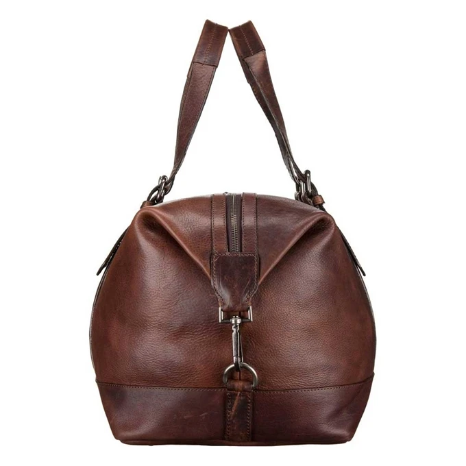 Leonhard Heyden Roma Travel Bag Dark Brown 8 Leonhard Heyden Roma Travel Bag Dark Brown - Afbeelding 8