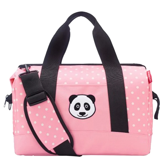 Reisenthel Kids Allrounder M Panda Dots Pink 1 Reisenthel Kids Allrounder M Panda Dots Pink