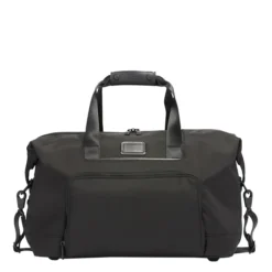 Tumi Alpha Double Expansion Satchel Black