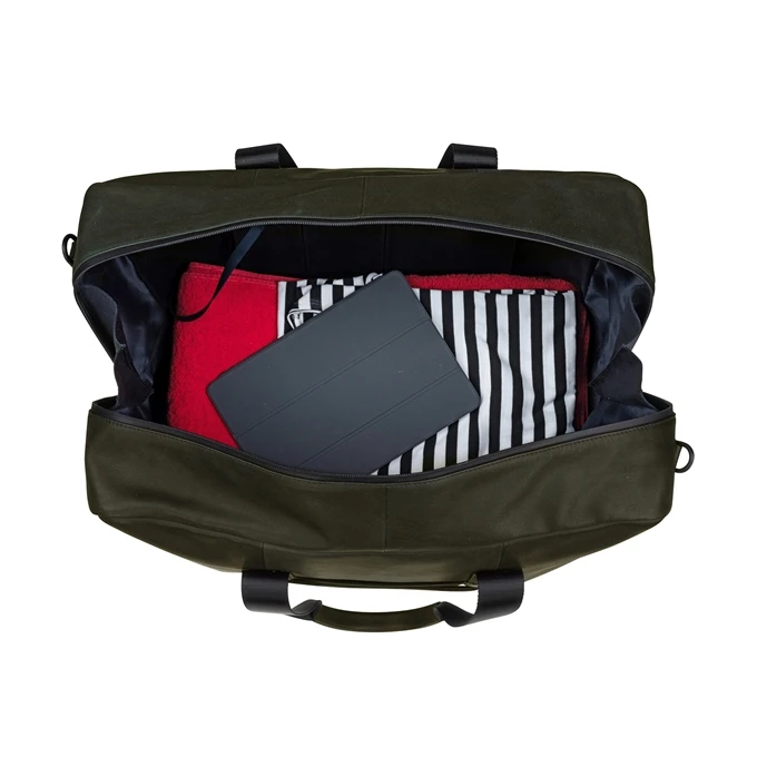 Leonhard Heyden Den Haag Travelbag Olive 3 Leonhard Heyden Den Haag Travelbag Olive - Afbeelding 3