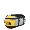 The North Face Gilman Duffel S Tnf Black / Mid Grey / Tnf Yellow