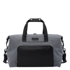 Tumi Alpha Double EXPansion Satchel Meteor Grey