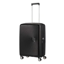 American Tourister Soundbox Spinner 67 Expandable Bass Black -Goedkope Koffert Rein Winkel image 6392