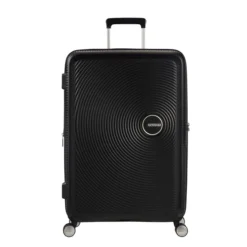 American Tourister Soundbox Spinner 67 Expandable Bass Black -Goedkope Koffert Rein Winkel image 6393