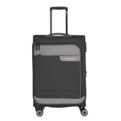 Travelite Viia 4 Wheel Trolley M Expandable Anthracite