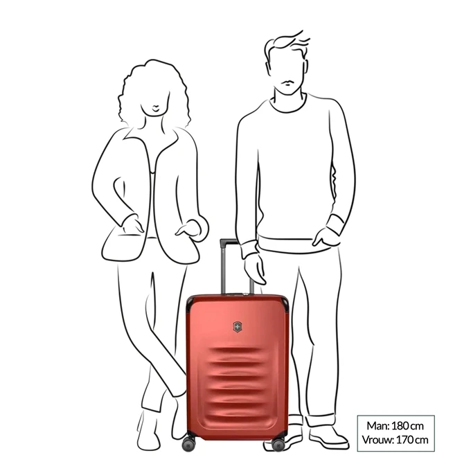 Victorinox Spectra 3.0 Exp Medium Case Black 2 Victorinox Spectra 3.0 Exp Medium Case Black - Afbeelding 2