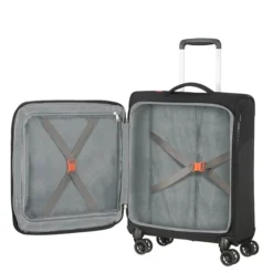 American Tourister Summerfunk Spinner 55 Expandable Black -Goedkope Koffert Rein Winkel image 6650