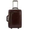Piquadro Blue Square Cabin Trolley Brown