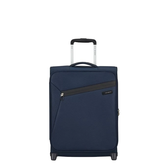 Samsonite Litebeam Upright 55 Midnight Blue 1 Samsonite Litebeam Upright 55 Midnight Blue