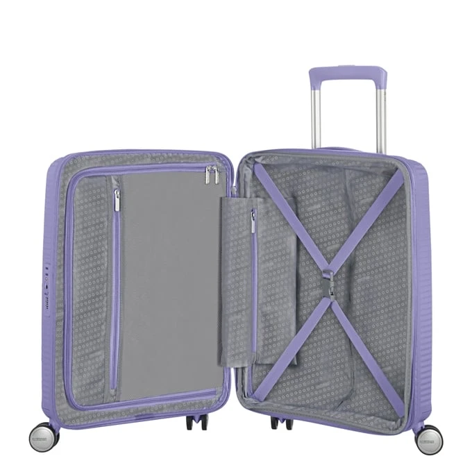 American Tourister Soundbox Spinner 55 Expandable Lavender 7 American Tourister Soundbox Spinner 55 Expandable Lavender - Afbeelding 7