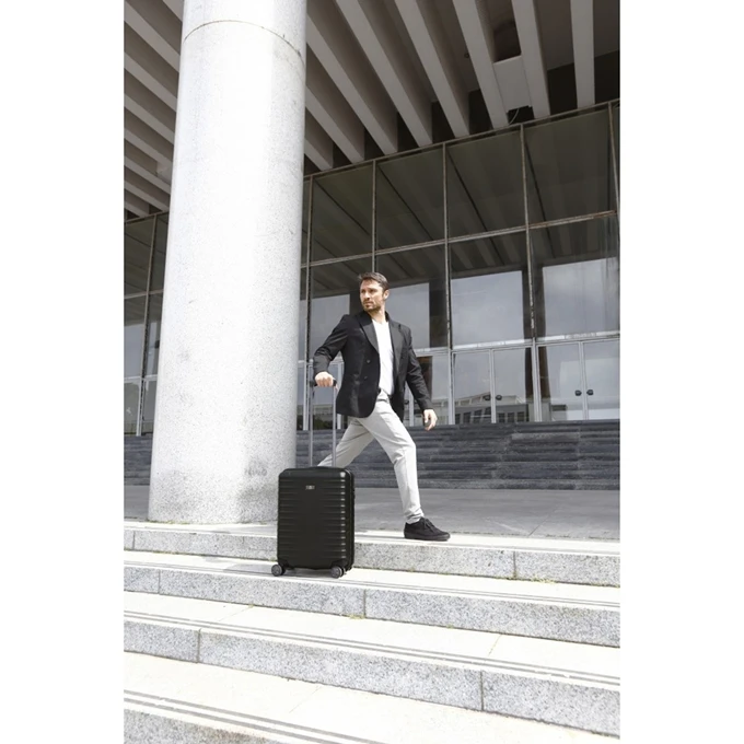 TITAN Litron 4 Wheel Trolley S Black 2 TITAN Litron 4 Wheel Trolley S Black - Afbeelding 2