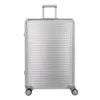 Travelite Next Aluminium 4 Wiel Trolley L Silver