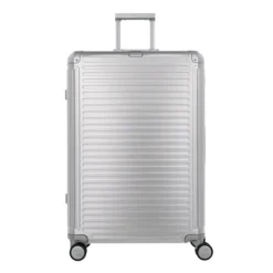 Travelite Next Aluminium 4 Wiel Trolley L Silver