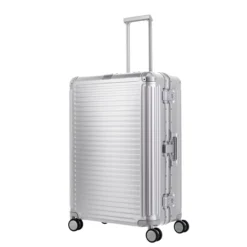 Travelite Next Aluminium 4 Wiel Trolley L Silver -Goedkope Koffert Rein Winkel image 7085