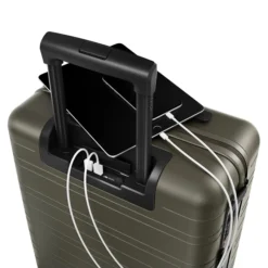 Horizn Studios H5 Smart Cabin Trolley Dark Olive -Goedkope Koffert Rein Winkel image 7148