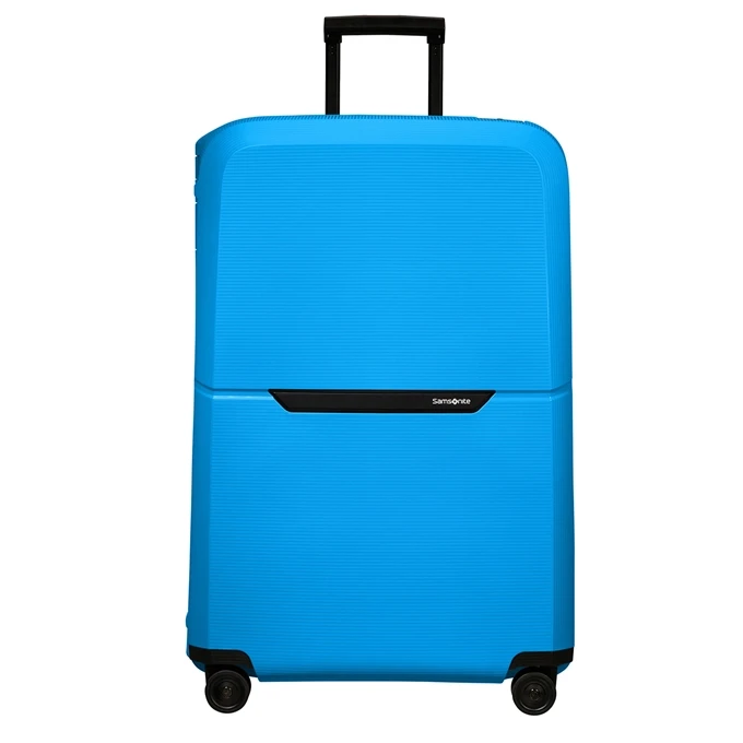 Samsonite Magnum Eco Spinner 81 Summer Blue 1 Samsonite Magnum Eco Spinner 81 Summer Blue