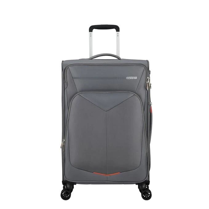 American Tourister Summerfunk Spinner 67 Expandable Titanium Grey 1 American Tourister Summerfunk Spinner 67 Expandable Titanium Grey