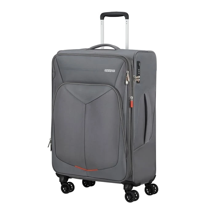 American Tourister Summerfunk Spinner 67 Expandable Titanium Grey 4 American Tourister Summerfunk Spinner 67 Expandable Titanium Grey - Afbeelding 4