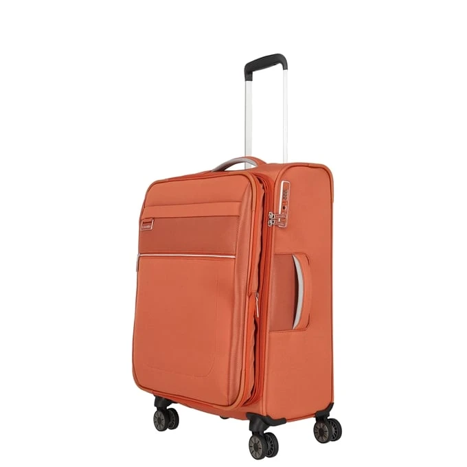 Travelite Miigo 4 Wheel Trolley M Expandable Copper/chutney 7 Travelite Miigo 4 Wheel Trolley M Expandable Copper/chutney - Afbeelding 7