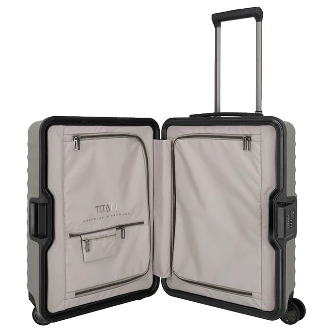 TITAN Litron Frame 4 Wheel Trolley S Champagne 7 TITAN Litron Frame 4 Wheel Trolley S Champagne - Afbeelding 7