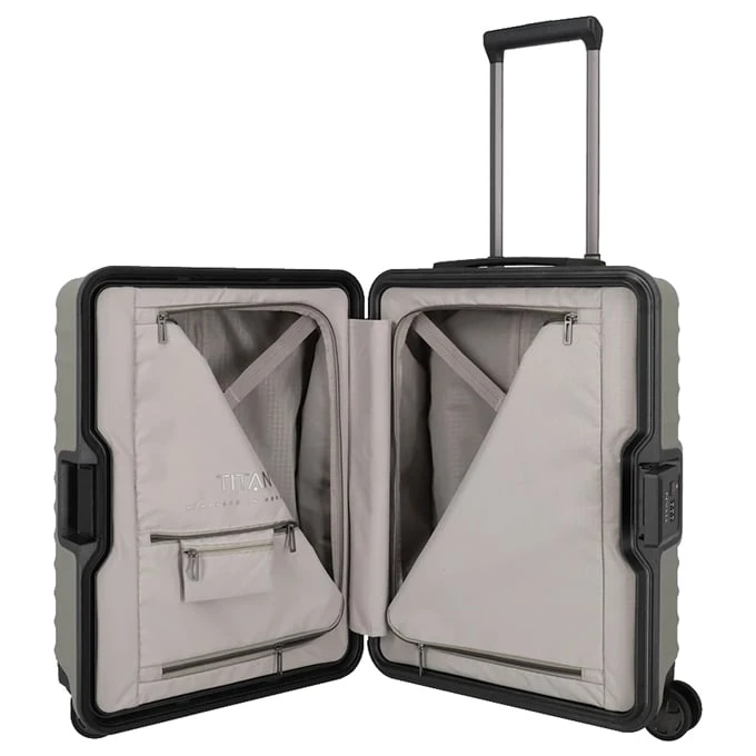 TITAN Litron Frame 4 Wheel Trolley S Champagne 8 TITAN Litron Frame 4 Wheel Trolley S Champagne - Afbeelding 8