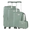 CarryOn Skyhopper 4-Delige Kofferset Beautycase/S/M/L Olive