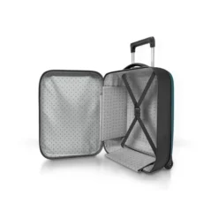 Rollink Vega II Opvouwbare Handbagage Koffer 55/35 Deep Lagoon 19 Rollink Vega II Opvouwbare Handbagage Koffer 55/35 Deep Lagoon -Goedkope Koffert Rein Winkel image 7604