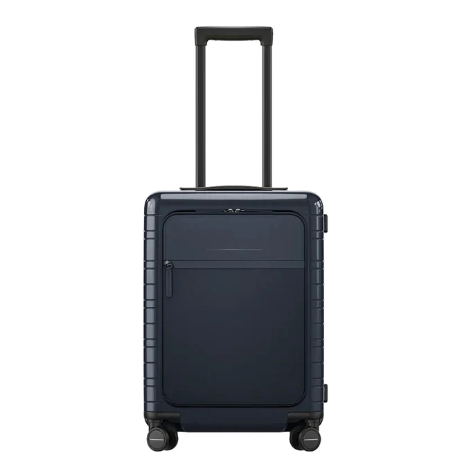 Horizn Studios M5 Smart Cabin Trolley Glossy Night Blue 1 Horizn Studios M5 Smart Cabin Trolley Glossy Night Blue