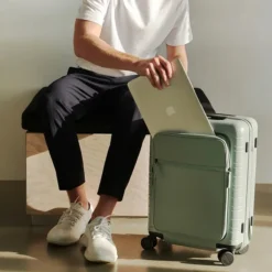 Horizn Studios M5 Smart Cabin Trolley Glossy Night Blue 9 Horizn Studios M5 Smart Cabin Trolley Glossy Night Blue -Goedkope Koffert Rein Winkel image 7608