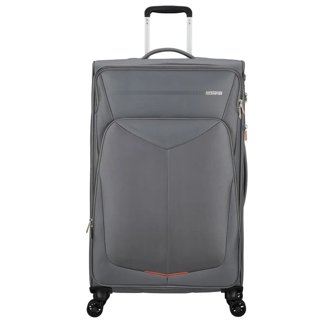 American Tourister Summerfunk Spinner 79 Expandable Titanium Grey 1 American Tourister Summerfunk Spinner 79 Expandable Titanium Grey