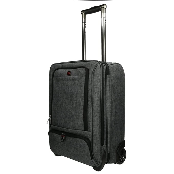 Enrico Benetti Frankfurt Laptop Trolley 17'' Grey 2 Enrico Benetti Frankfurt Laptop Trolley 17'' Grey - Afbeelding 2