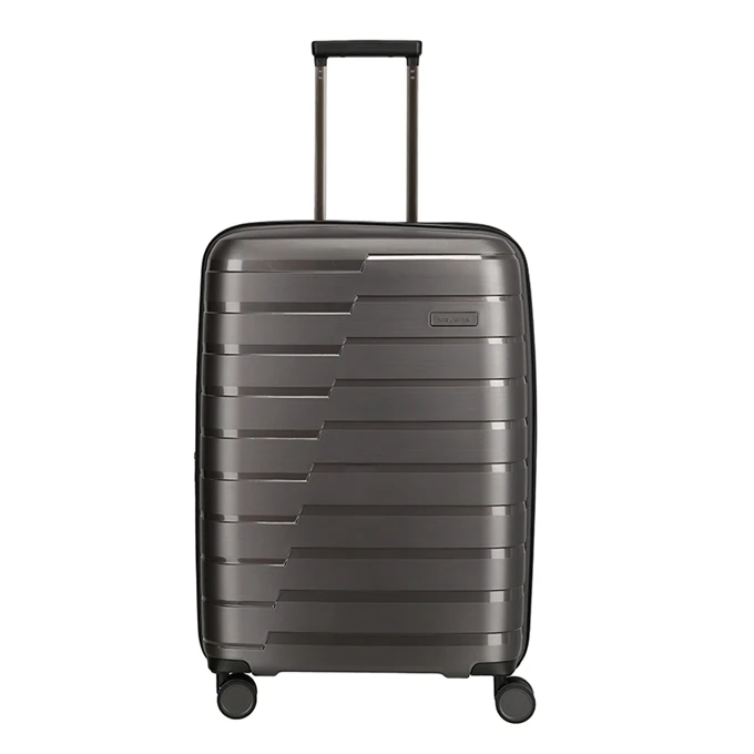 Travelite Air Base 4 Wiel Trolley M Expandable Anthracite 1 Travelite Air Base 4 Wiel Trolley M Expandable Anthracite