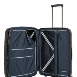 Travelite Air Base 4 Wiel Trolley M Expandable Anthracite 13 Travelite Air Base 4 Wiel Trolley M Expandable Anthracite -Goedkope Koffert Rein Winkel image 8224