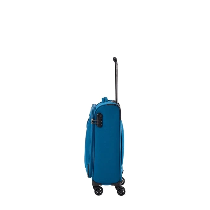 Travelite Chios 4 Wiel Trolley S Petrol 4 Travelite Chios 4 Wiel Trolley S Petrol - Afbeelding 4