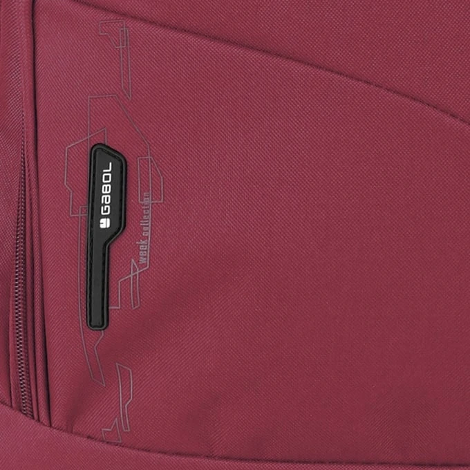Gabol Week Eco Pilot Case Red 8 Gabol Week Eco Pilot Case Red - Afbeelding 8