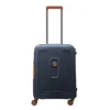 Delsey Moncey 4 Wheel Trolley 55/40 Slim Ink Blue