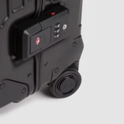 Piquadro Alu Slim 4 Wheel Cabin Trolley Black -Goedkope Koffert Rein Winkel image 8495