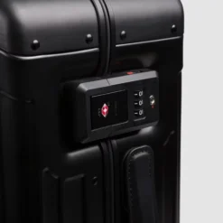 Piquadro Alu Slim 4 Wheel Cabin Trolley Black -Goedkope Koffert Rein Winkel image 8496