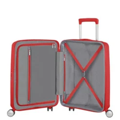 American Tourister Soundbox Spinner 55 Expandable Coral Red 14 American Tourister Soundbox Spinner 55 Expandable Coral Red -Goedkope Koffert Rein Winkel image 8622