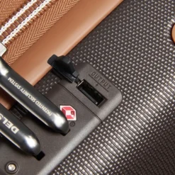 Delsey Chatelet Air 2.0 4 Wheel Cabin Trolley 55/35 Marron -Goedkope Koffert Rein Winkel image 8691