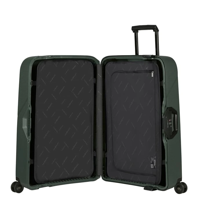 Samsonite Magnum Eco Spinner 75 Set Van 2 Forest Green 6 Samsonite Magnum Eco Spinner 75 Set Van 2 Forest Green - Afbeelding 6