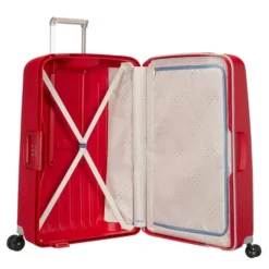 Samsonite S'Cure 4-Delige Kofferset 55/55/69/75 Crimson Red -Goedkope Koffert Rein Winkel image 8787