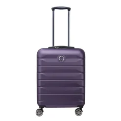 Delsey Air Armour 4 Wheel Slim Cabin Trolley 55/40 Expandable Dark Purple