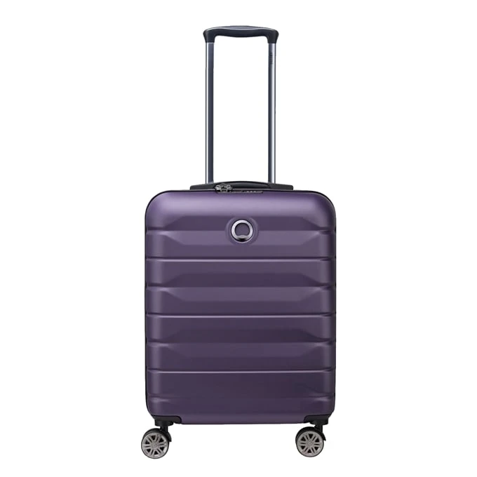 Delsey Air Armour 4 Wheel Slim Cabin Trolley 55/40 Expandable Dark Purple 1 Delsey Air Armour 4 Wheel Slim Cabin Trolley 55/40 Expandable Dark Purple