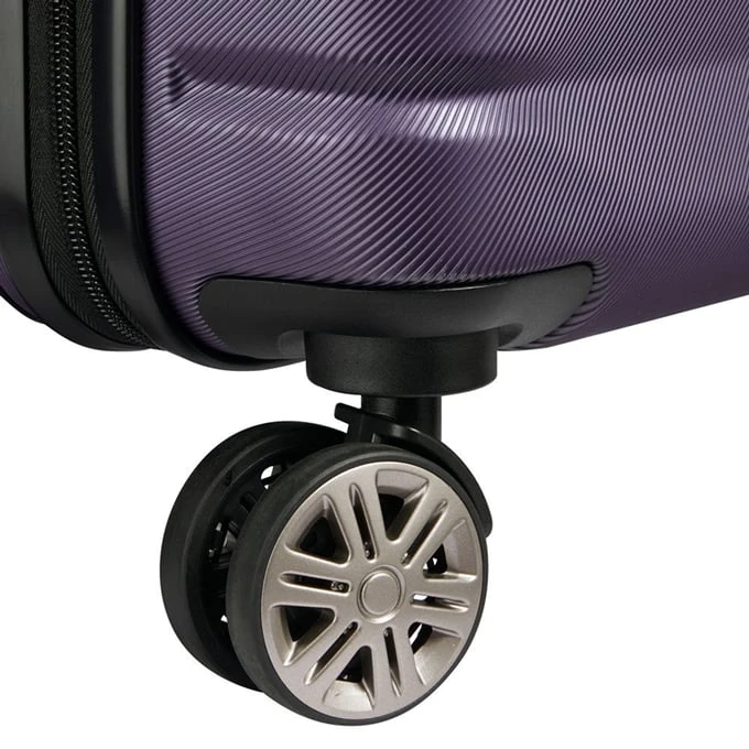 Delsey Air Armour 4 Wheel Slim Cabin Trolley 55/40 Expandable Dark Purple 7 Delsey Air Armour 4 Wheel Slim Cabin Trolley 55/40 Expandable Dark Purple - Afbeelding 7